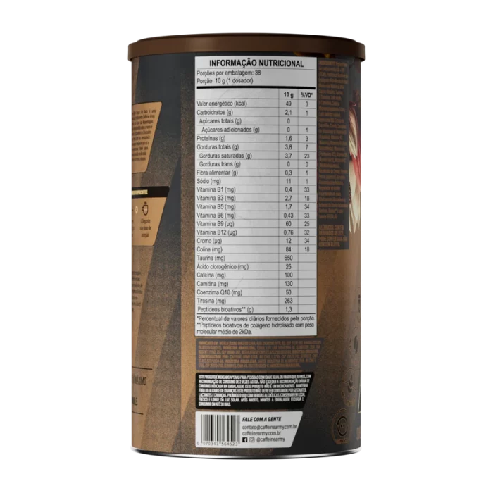 SuperCoffee Chocolate Língua de Gato Lata 380g - Image 6