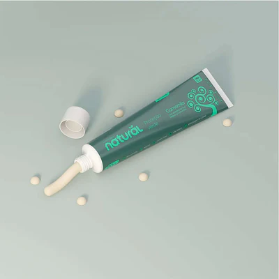 Creme Dental Natural com Extratos de Camomila, Melissa e Uva 80g - Orgânico Natural - Image 3