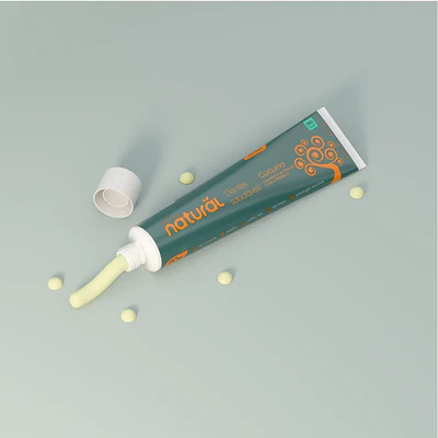 Creme Dental Natural com Extratos de Cúrcuma, Cravo e Melaleuca 80g - Orgânico Natural - Image 3