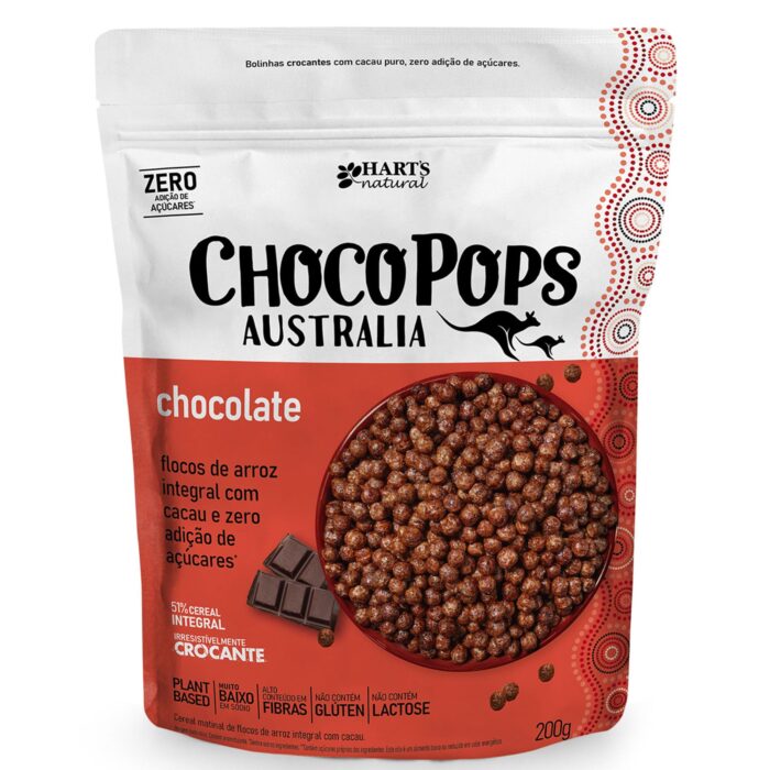 ChocoPops Chocolate Crocante Australia 200g - Hart's