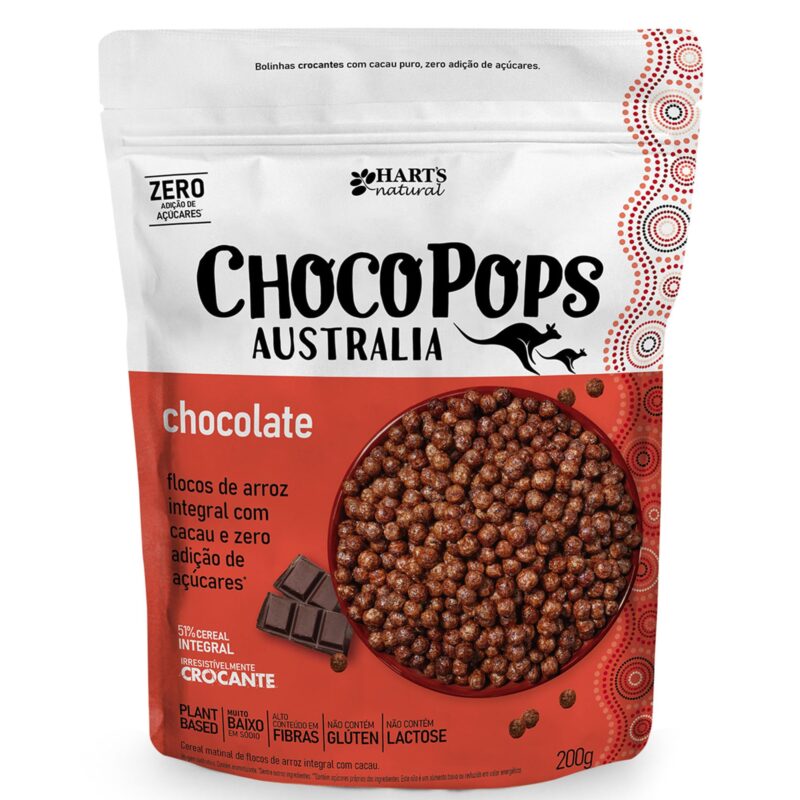 ChocoPops Chocolate Crocante Australia 200g - Hart's