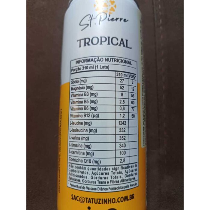 Bebida Gaseificada Tropical Sem Açúcar Sem Calorias 310ml - Fardo 6 unidades - Image 5