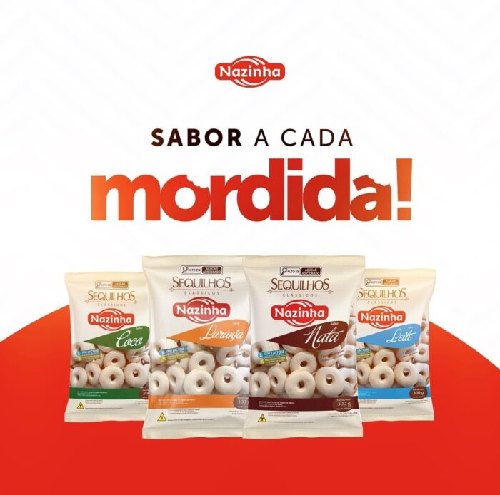 Sequilho de Coco Sem Glúten e Sem Nata 300g - Nazinha - Image 3