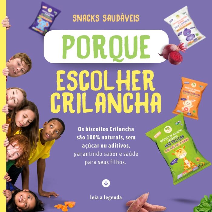 Biscoito de Polvilho Sopinha de Legumes Sem Alergênicos 20g – Crilancha - Image 2