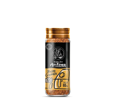 Tempero para Air Fryer Porções Crocantes vidro 65g - Br Spices