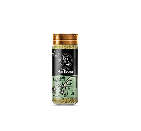 Tempero para Air Fryer de Vegetais vidro 60g - Br Spices