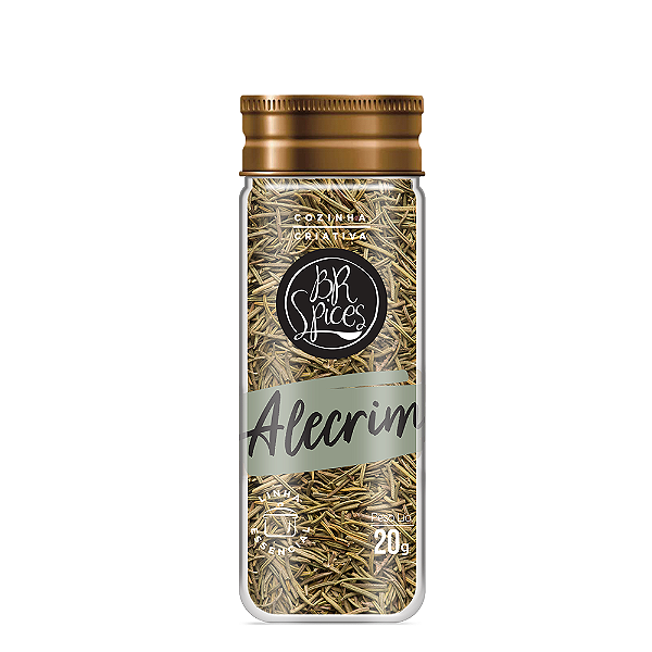Alecrim Puro vidro 20g - Br Spices