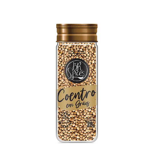 Coentro em Grãos vidro 30g - Br Spices