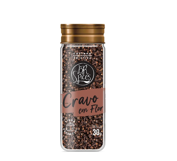Cravo em Flor vidro 30g - Br Spices