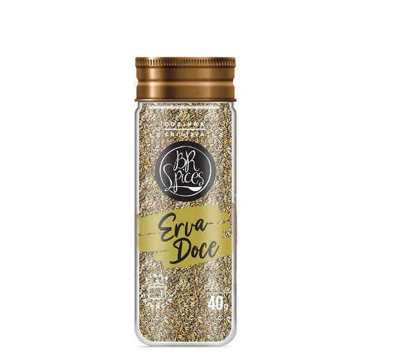 Erva Doce vidro 40g - Br Spices