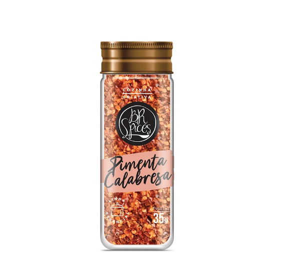 Pimenta Calabresa vidro 35g - Br Spices