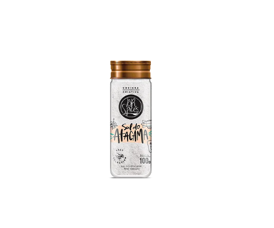 Sal Atacama Natural vidro 100g - Br Spices